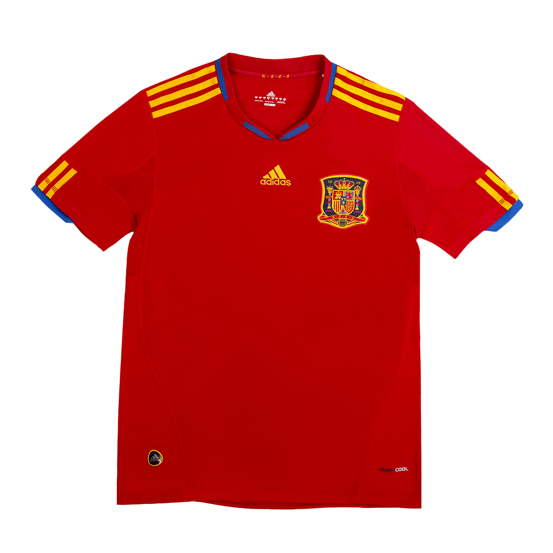 Retro 2010 Spain Primera Equipación Copa del Mundo