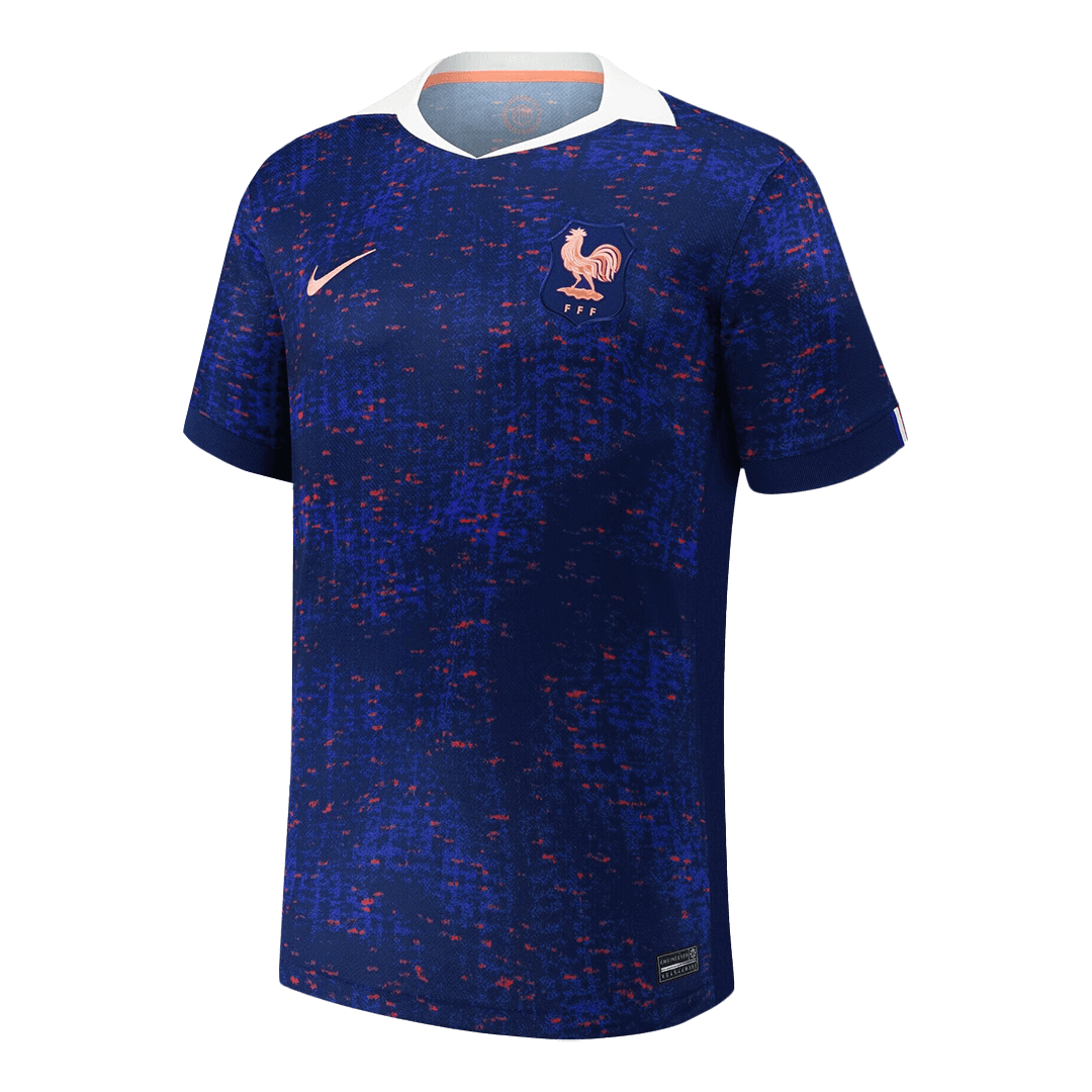 Camiseta Francia Euro Femenina 2025 Primera Equipación Hombre-Versión Hincha