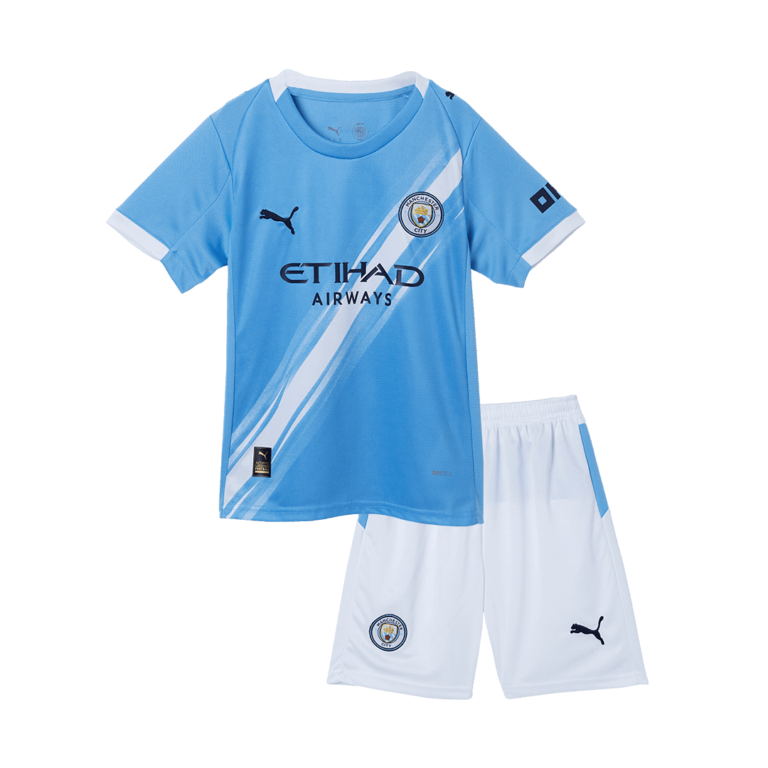 Miniconjunto Manchester City 2025/26 Primera Equipación