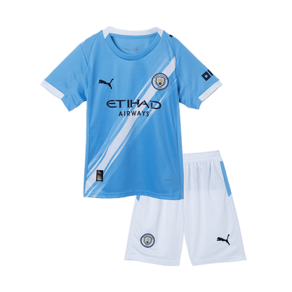 Miniconjunto Manchester City 2025/26 Primera Equipación