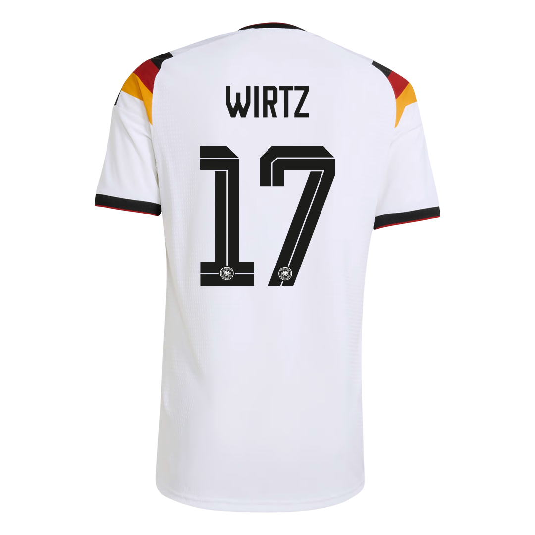 Camiseta Auténtica WIRTZ #17 Germany 2026 Primera Equipación Copa del Mundo -Versión Jugador