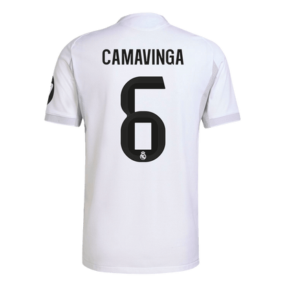Camiseta Auténtica CAMAVINGA #6 Real Madrid 2025/26 Primera Equipación -Versión Jugador