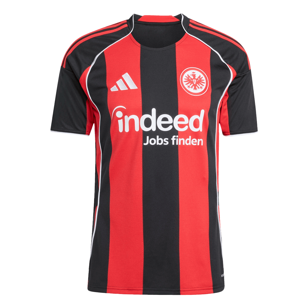 Camiseta Eintracht Frankfurt 2025/26 Primera Equipación - Versión Hincha
