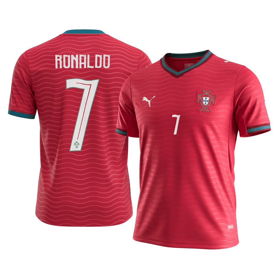 Camiseta RONALDO #7 Portugal 2026 Primera Equipación Copa del Mundo - Versión Hincha