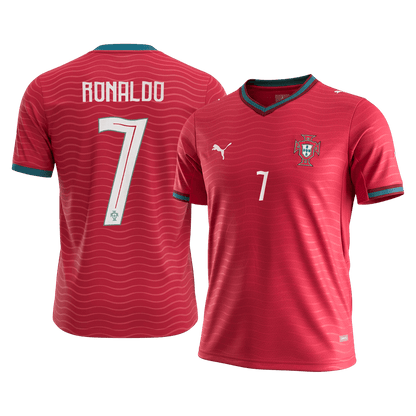 Camiseta RONALDO #7 Portugal 2026 Primera Equipación Copa del Mundo - Versión Hincha