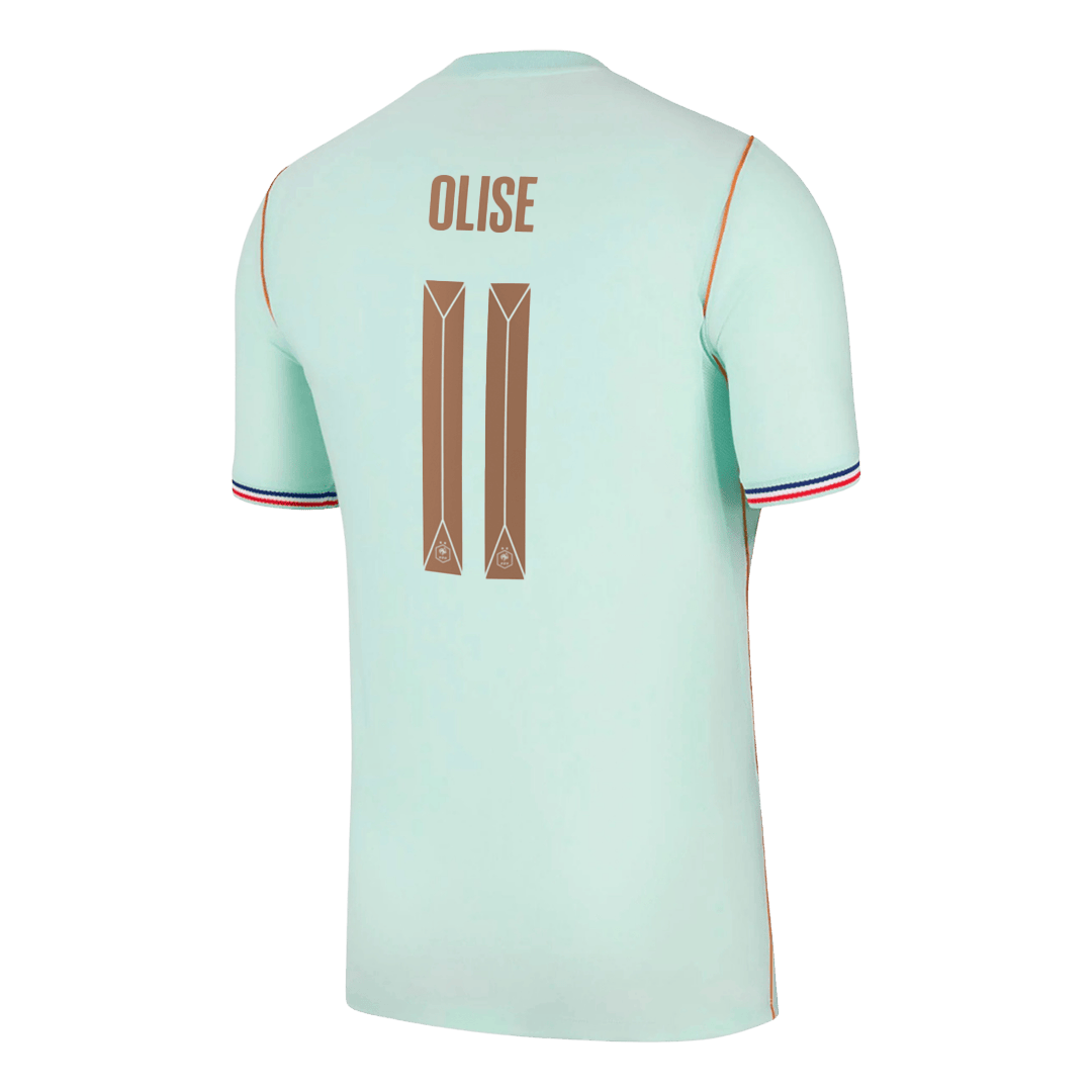 Camiseta OLISE #11 France 2026 Segunda Equipación Copa del Mundo - Versión Hincha