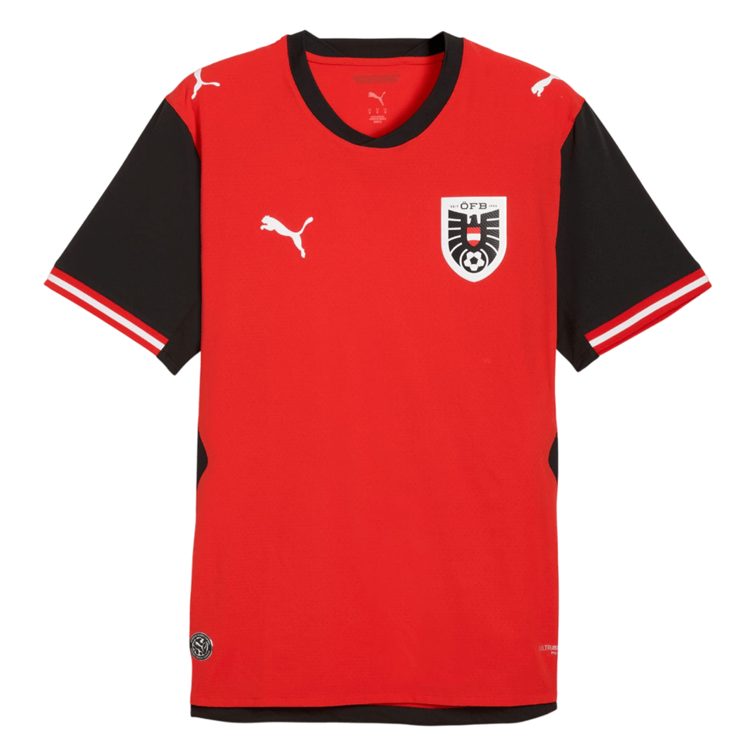 Camiseta Auténtica Austria 2026 Primera Equipación Copa del Mundo -Versión Jugador