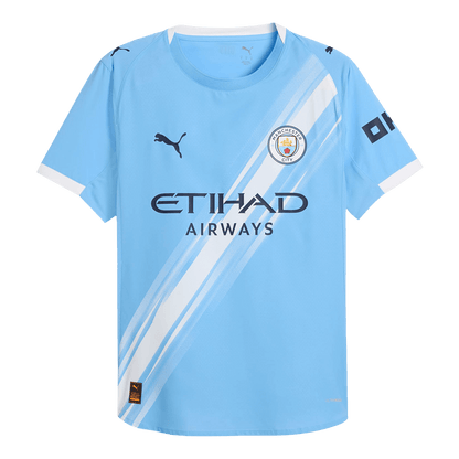Camiseta Auténtica REIJNDERS #4 Manchester City 2025/26 Primera Equipación -Versión Jugador