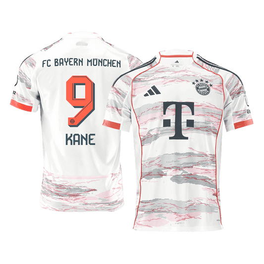 Camiseta KANE #9 Bayern Munich 2025/26 Segunda Equipación-Versión Hincha