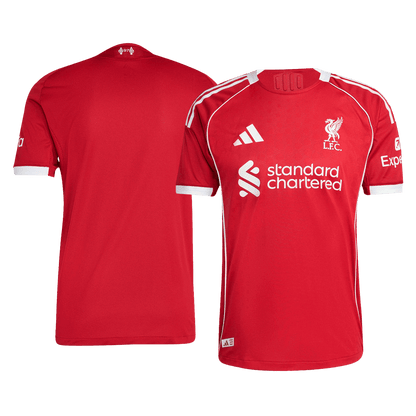 Camiseta Auténtica Liverpool 2025/26 Primera Equipación-Versión Jugador