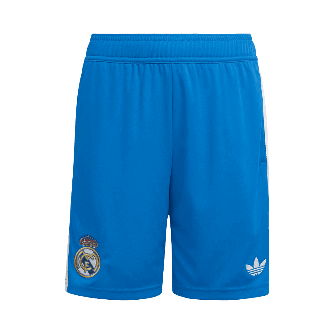 Conjunto Real Madrid 
2025/26 Tercera Equipación (Camiseta + Pantalón Corto)