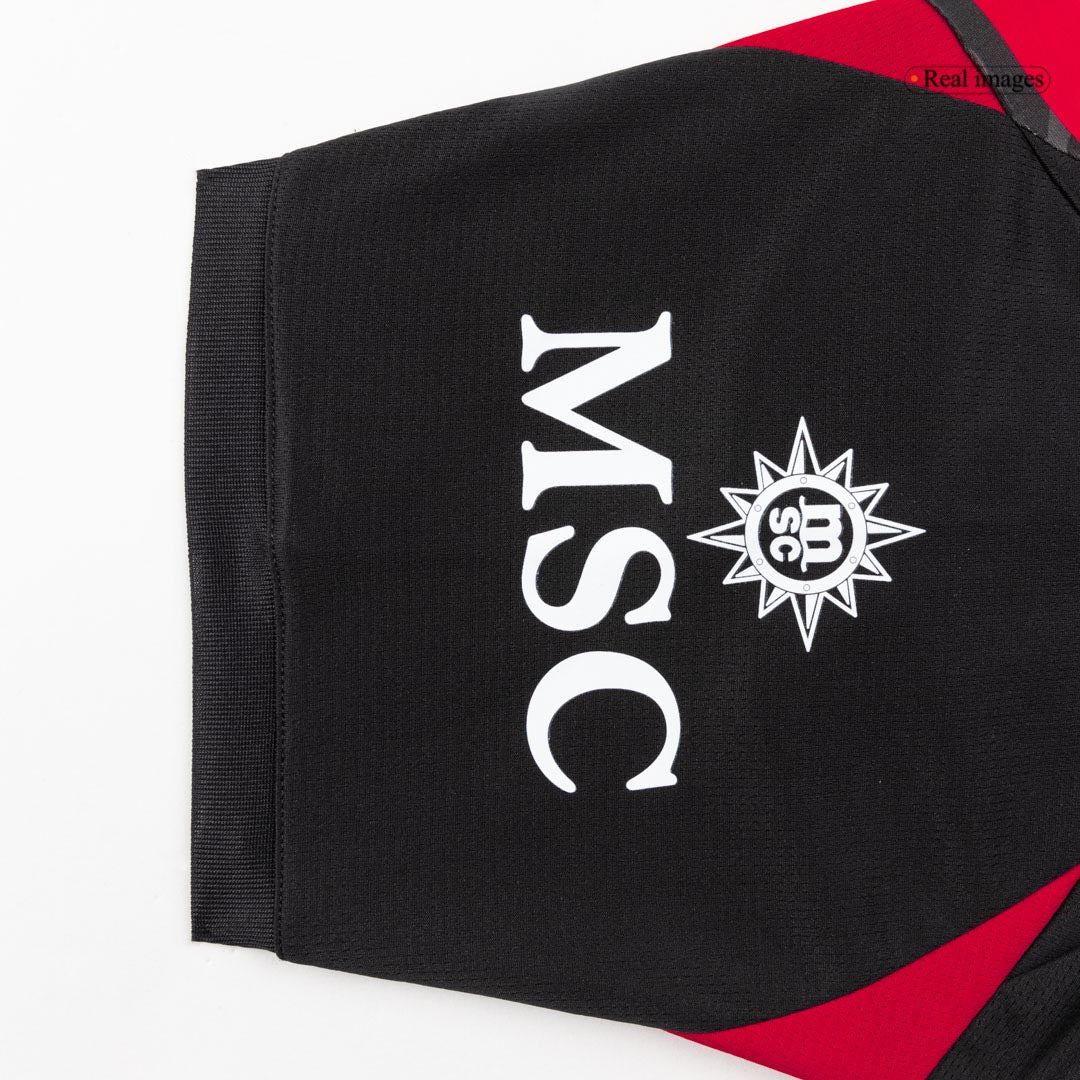 Calidad Premium Camiseta GIMENEZ #7 AC Milan 2025/26 Primera Equipación -Versión Hincha