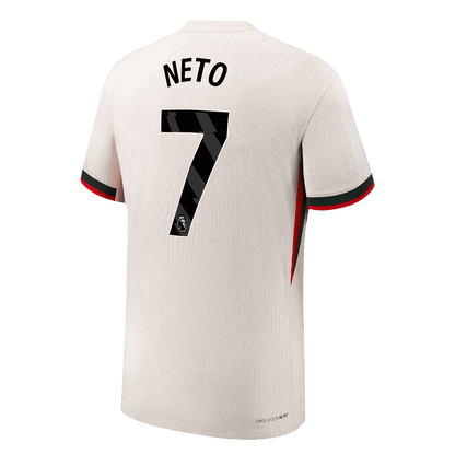 Camiseta Auténtica NETO #7 Chelsea 2025/26 Segunda Equipación -Versión Jugador