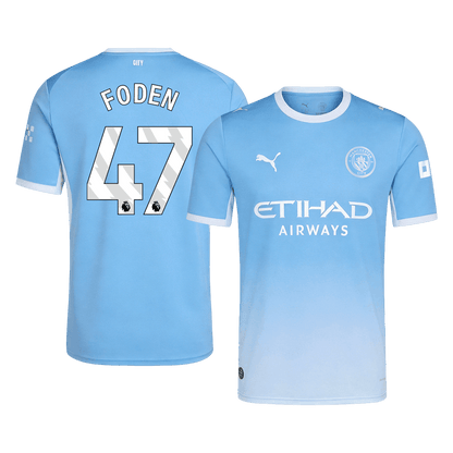 Camiseta FODEN #47 Manchester City 2026/27 Primera Equipación - Versión Hincha