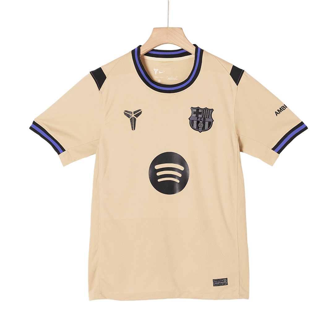 Camiseta LAMINE YAMAL #10 Barcelona 2025/26 Segunda Equipación-Versión Hincha