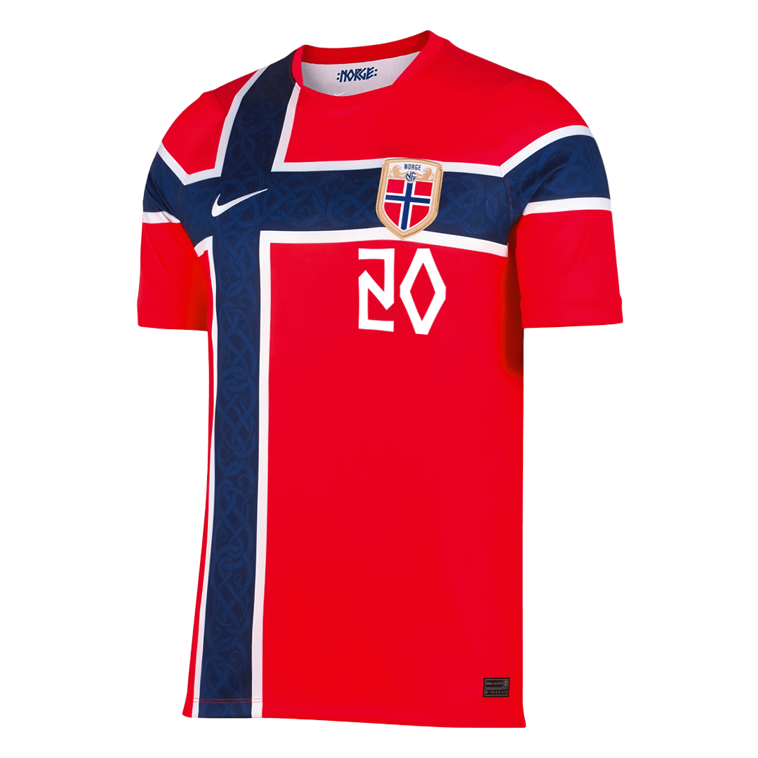 Camiseta NUSA #20 Norway 2026 Primera Equipación Copa del Mundo - Versión Hincha