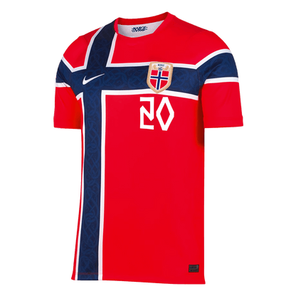 Camiseta NUSA #20 Norway 2026 Primera Equipación Copa del Mundo - Versión Hincha