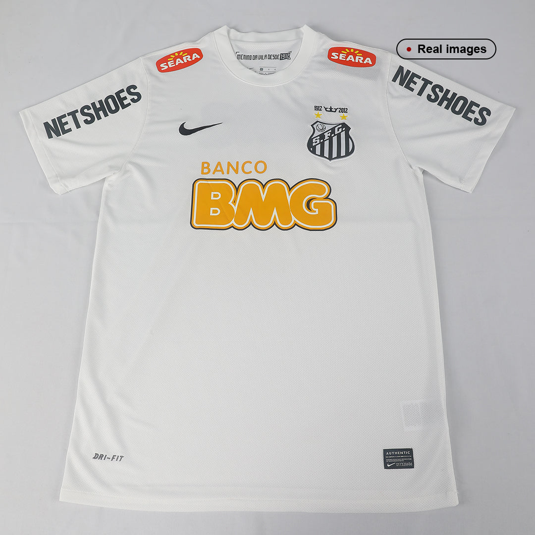 Retro 2012 NEYMAR JR #11 Santos FC Primera Equipación