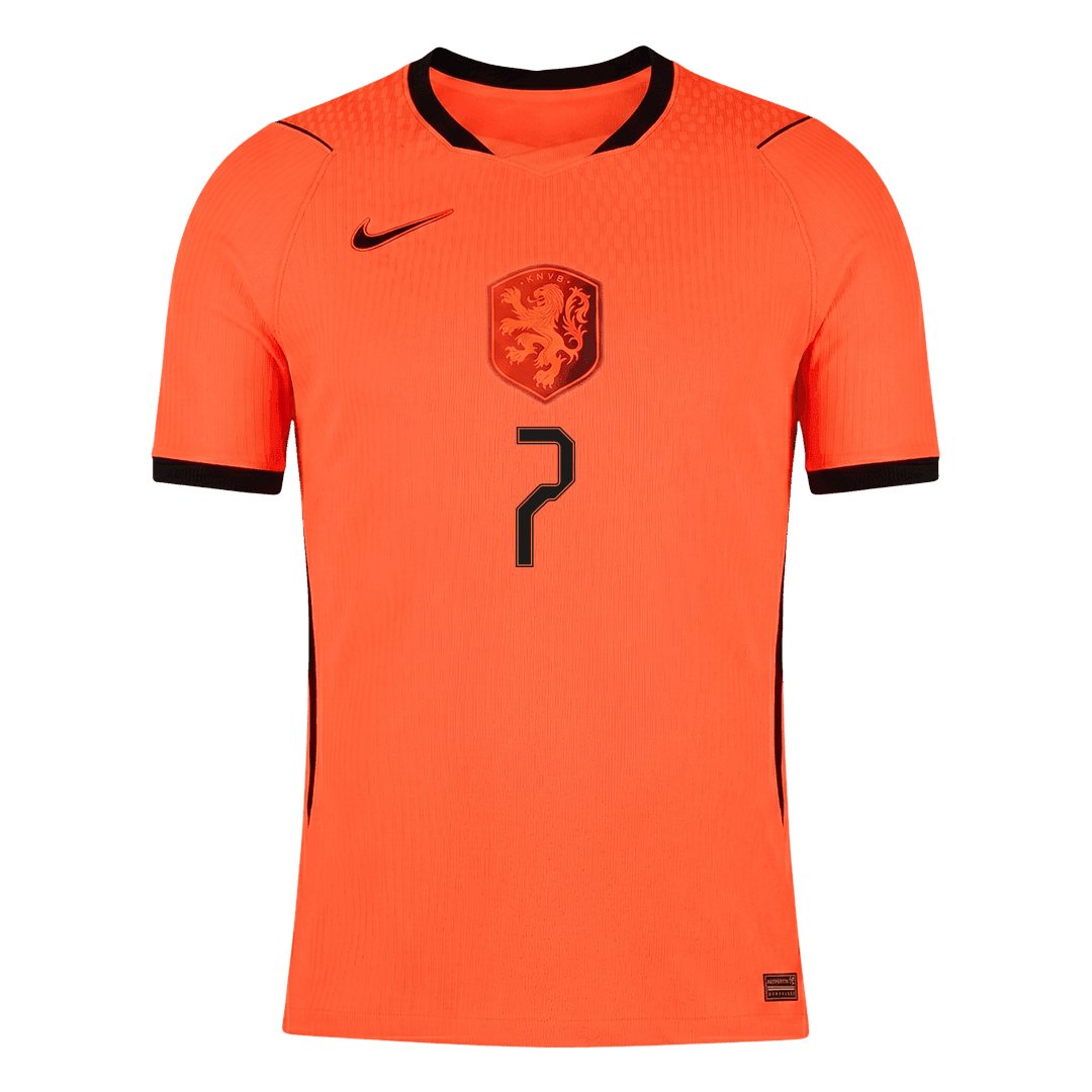 Camiseta Auténtica XAVI #7 Netherlands 2026 Primera Equipación Copa del Mundo -Versión Jugador