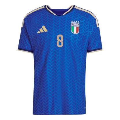 Camiseta Auténtica TONALI #8 Italy 2026 Primera Equipación Copa del Mundo -Versión Jugador