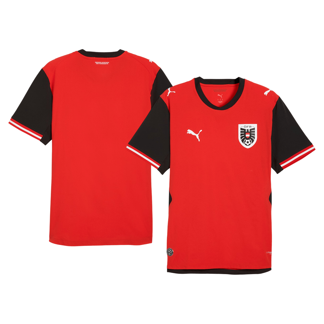 Camiseta Auténtica Austria 2026 Primera Equipación Copa del Mundo -Versión Jugador