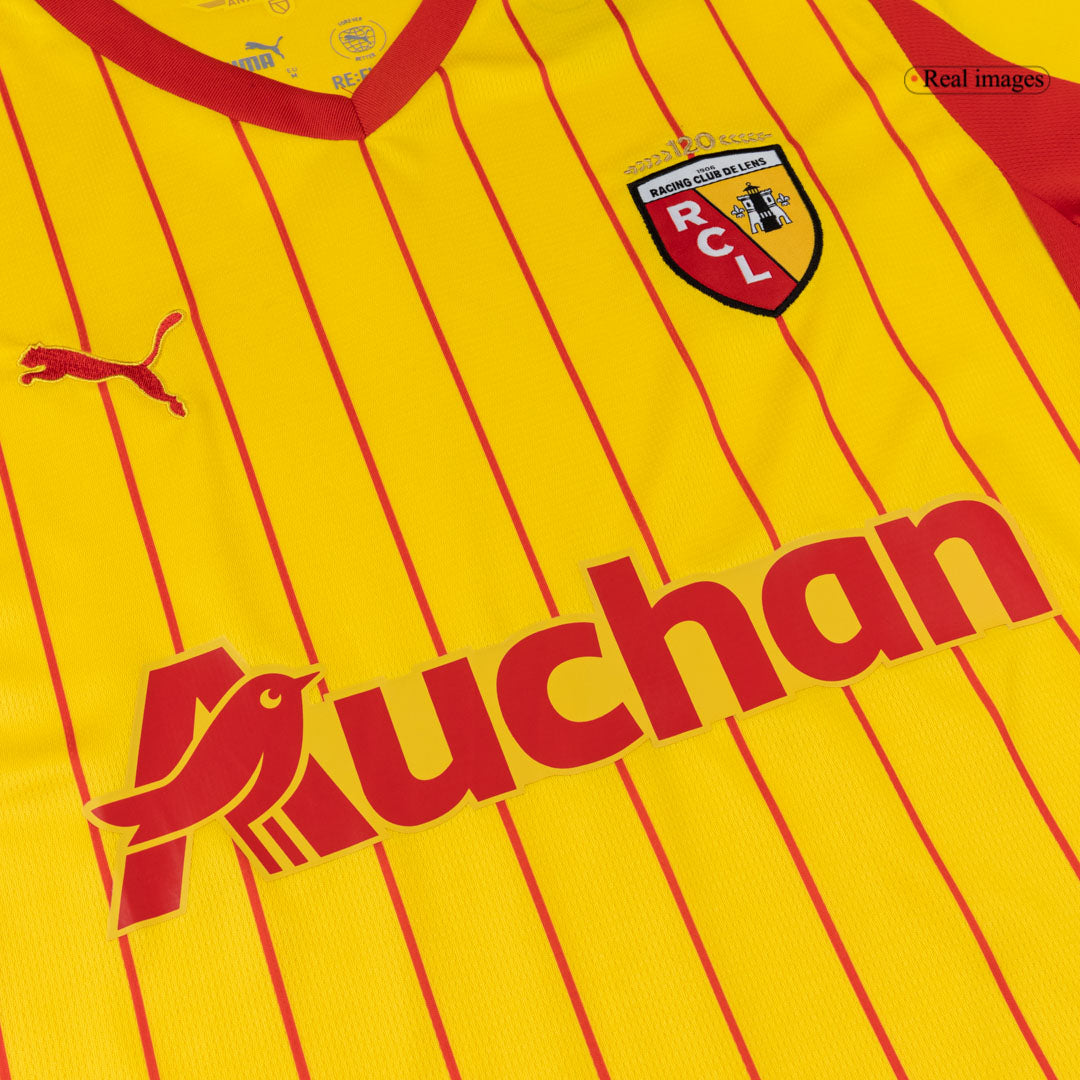 Camiseta THAUVIN #10 RC Lens 2025/26 Primera Equipación - Versión Hincha
