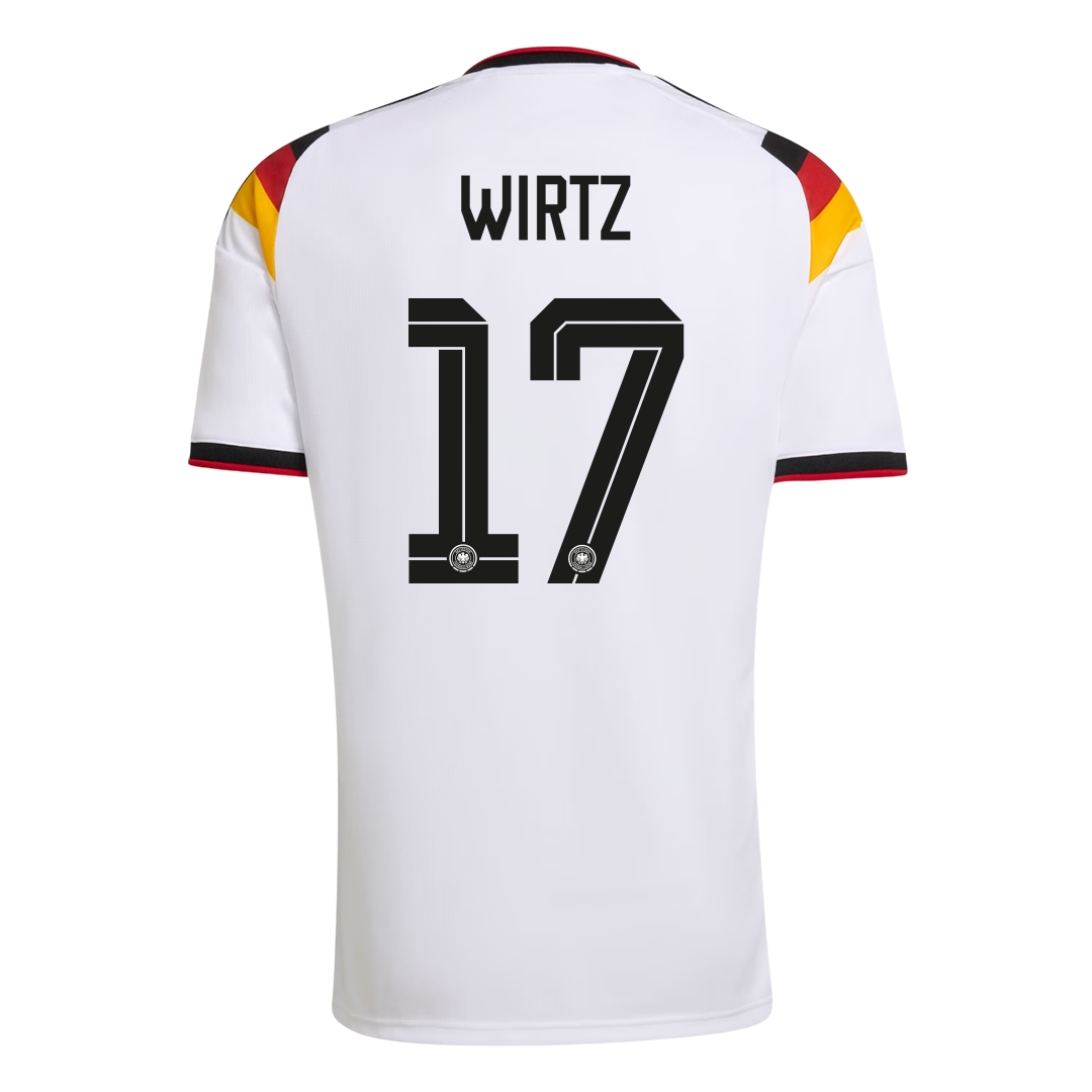Camiseta WIRTZ #17 Germany 2026 Primera Equipación Copa del Mundo - Versión Hincha