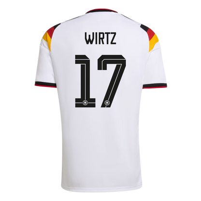 Camiseta WIRTZ #17 Germany 2026 Primera Equipación Copa del Mundo - Versión Hincha