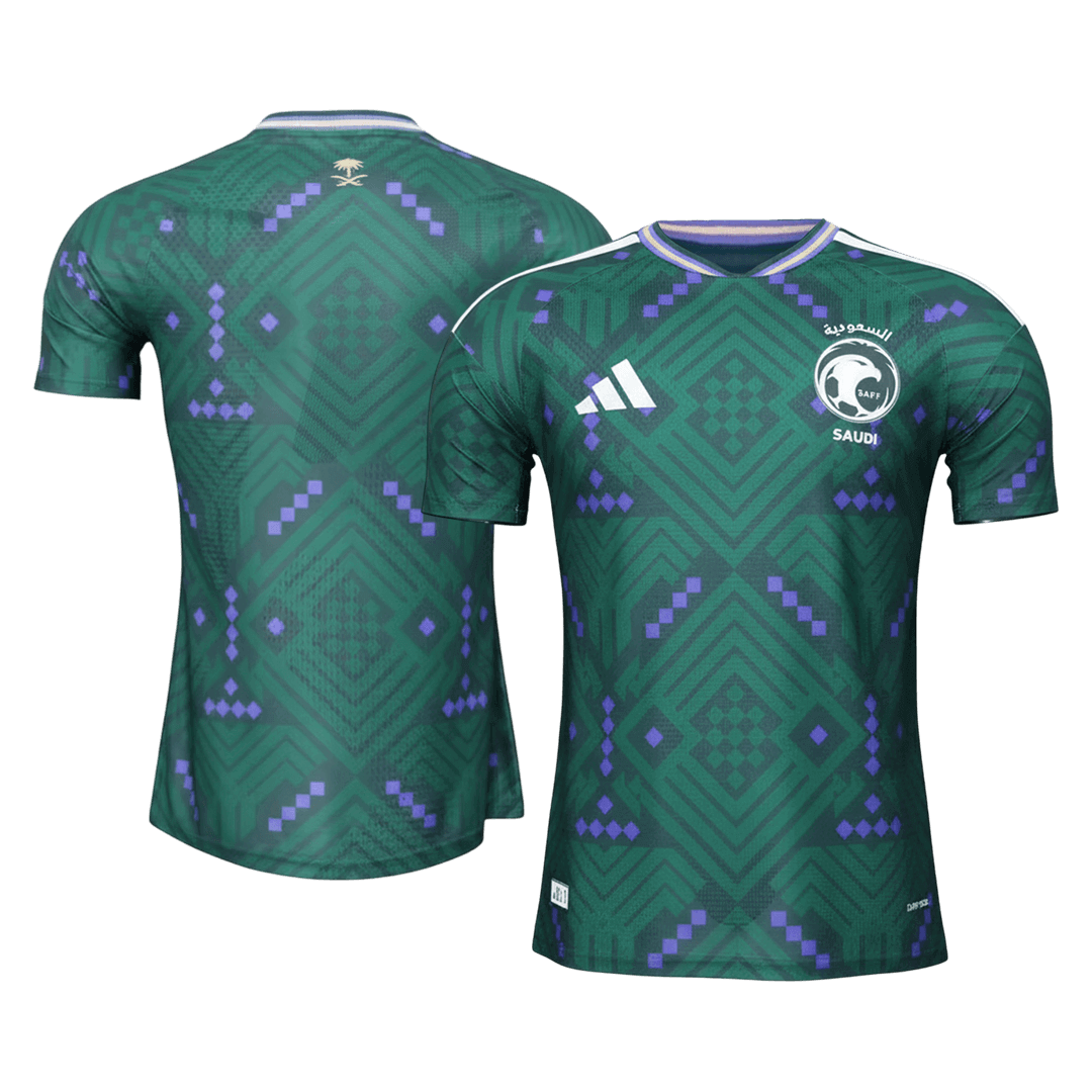 Camiseta Auténtica Saudi Arabia 2026 Primera Equipación Copa del Mundo -Versión Jugador
