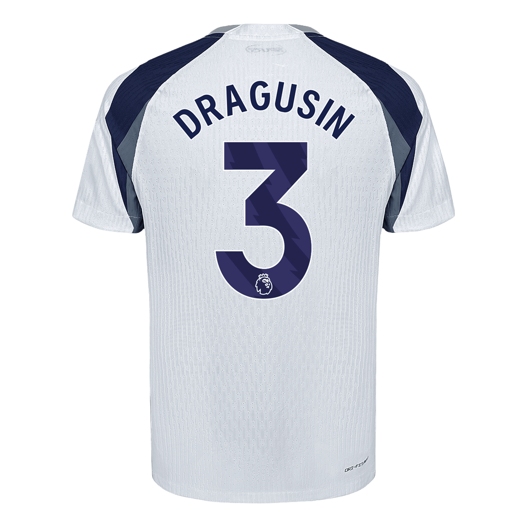 Camiseta Auténtica DRAGUSIN #3 Tottenham Hotspur 2025/26 Primera Equipación -Versión Jugador