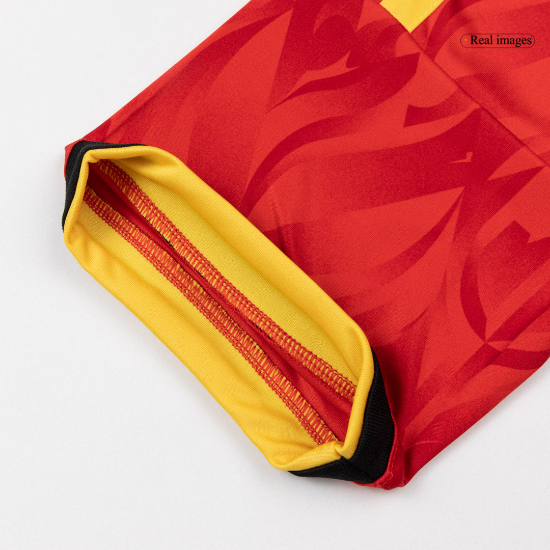 Camiseta DE BRUYNE #7 Belgium 2026 Primera Equipación Copa del Mundo - Versión Hincha