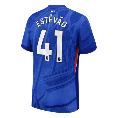 Camiseta Auténtica ESTÊVÃO #41 Chelsea 2025/26 Primera Equipación -Versión Jugador