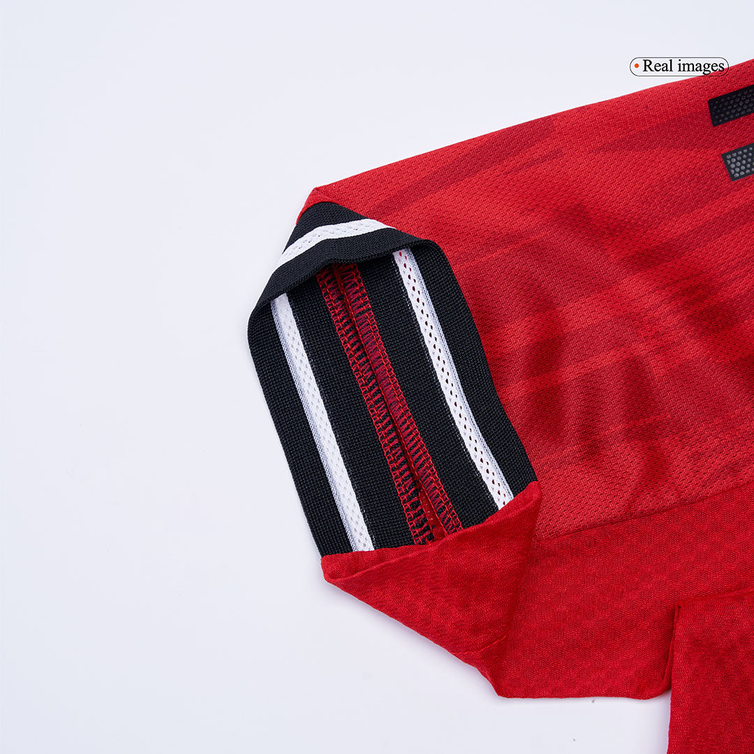 Camiseta Auténtica ŠEŠKO #30 Manchester United 2025/26 Primera Equipación-Versión Jugador-Camisetas Pasion Shop