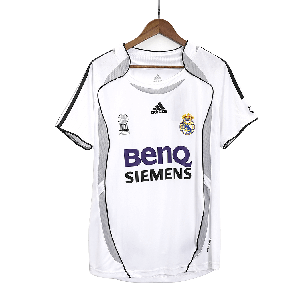 Retro 2006/07 SERGIO RAMOS #4 Real Madrid Primera Equipación