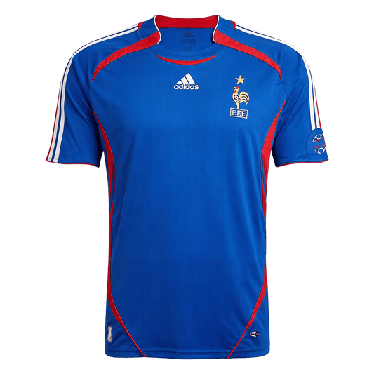 Retro 2006 France Primera Equipación Copa del Mundo