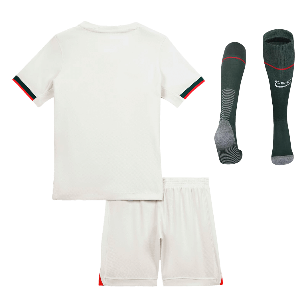 Conjunto Infantil Completo Chelsea 2025/26 Segunda Equipación Kids-Camisetas Pasion Shop