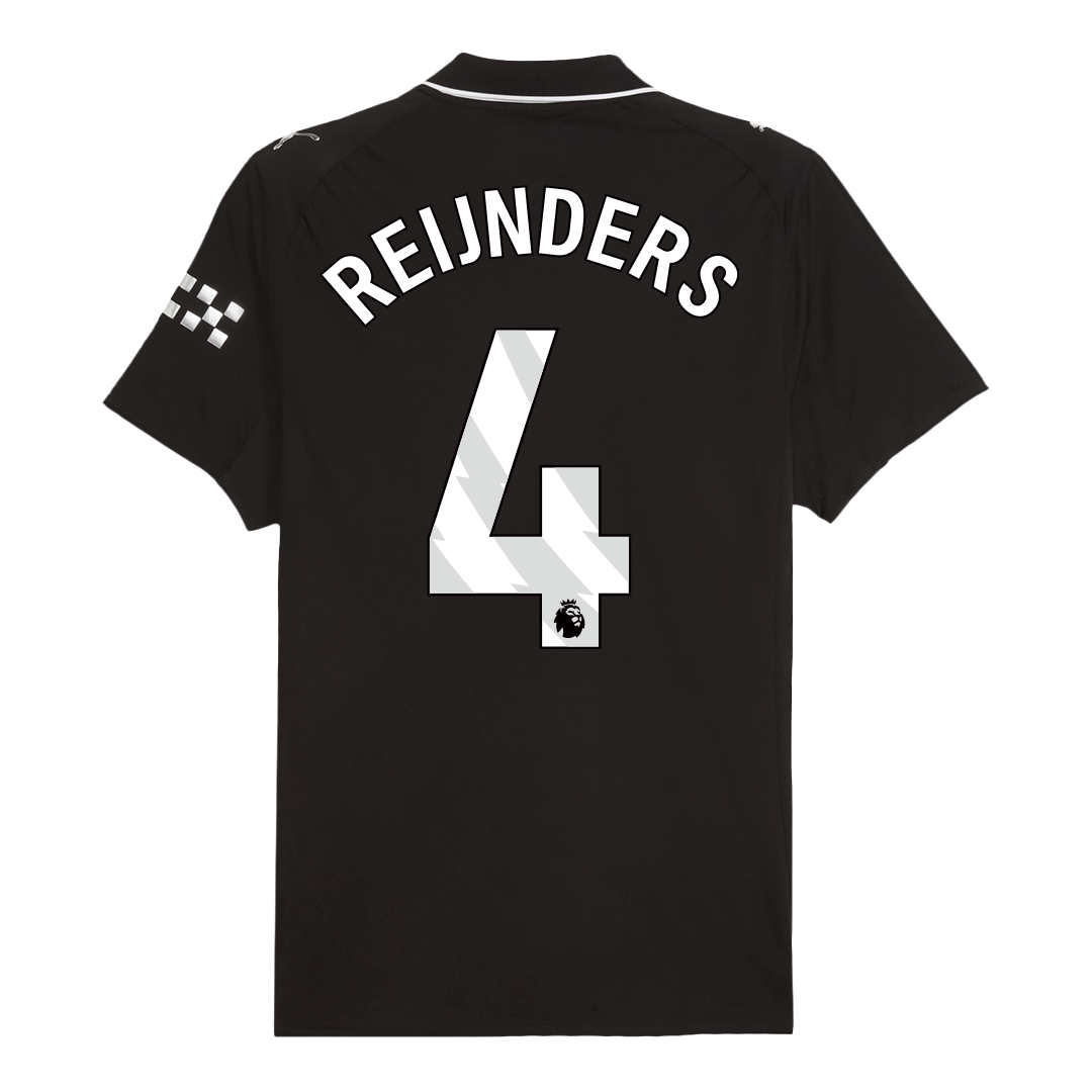 Camiseta Auténtica REIJNDERS #4 Manchester City 2025/26 Segunda Equipación -Versión Jugador