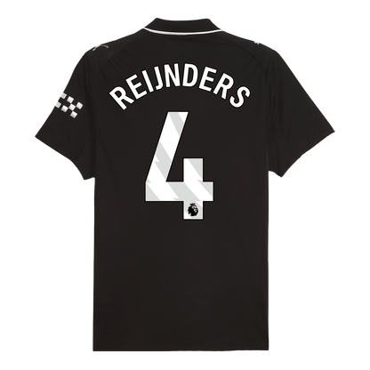 Camiseta Auténtica REIJNDERS #4 Manchester City 2025/26 Segunda Equipación -Versión Jugador