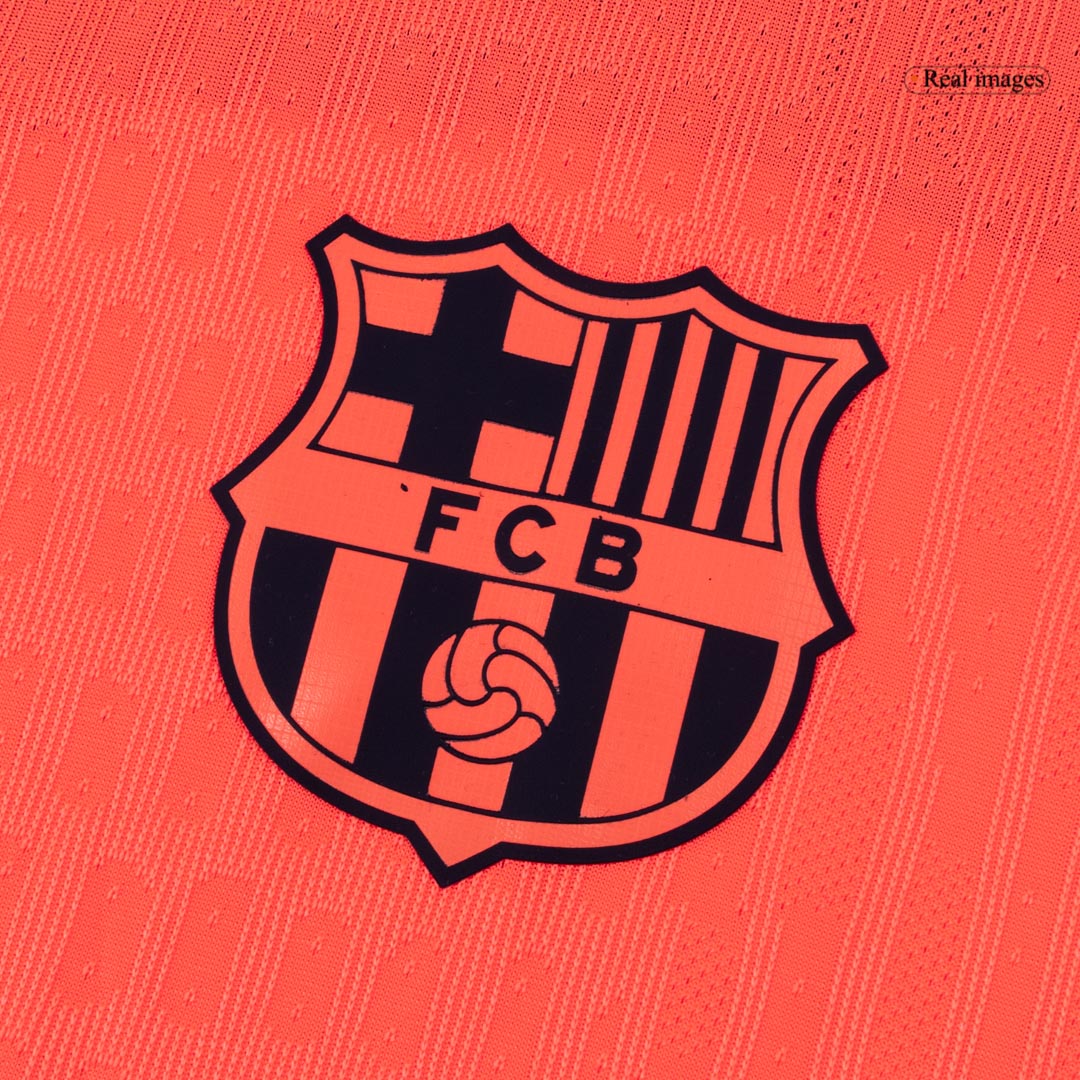 UCL Camiseta Auténtica ROONY #19 Barcelona 2025/26 Tercera Equipación -Versión Jugador