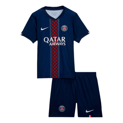Miniconjunto PSG 2025/26 Primera Equipación Niño (Camiseta + Pantalón Corto)