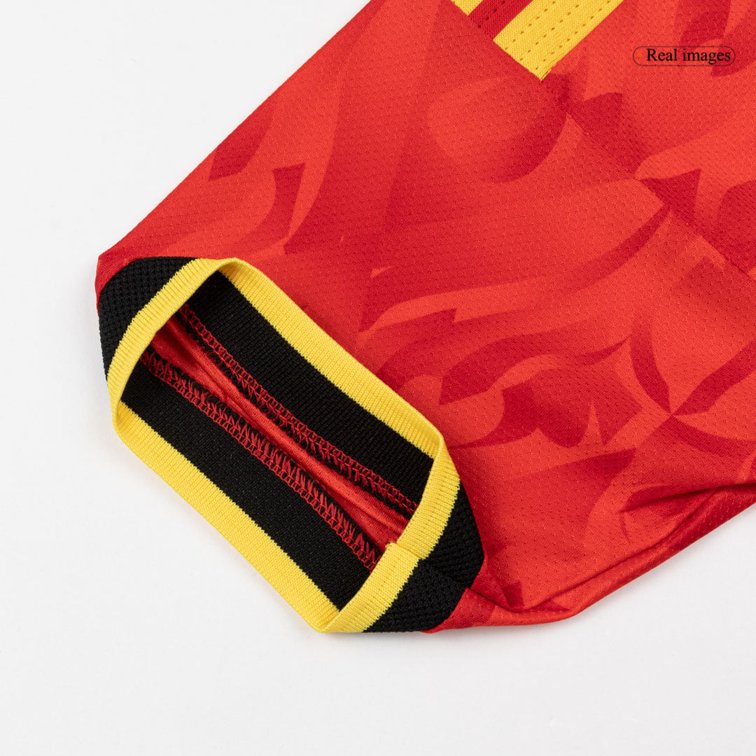 Camiseta Auténtica LUKAKU #9 Belgium 2026 Primera Equipación Copa del Mundo -Versión Jugador