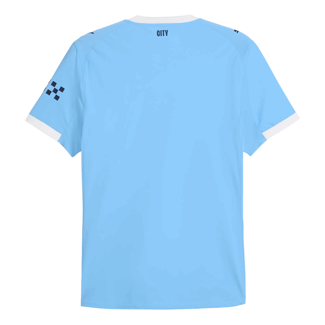Camiseta Auténtica Manchester City 2025/26 Primera Equipación-Versión Jugador