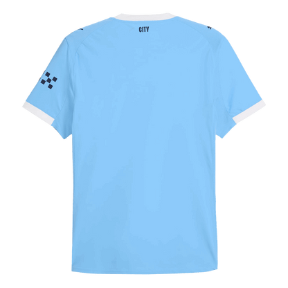 Camiseta Auténtica Manchester City 2025/26 Primera Equipación-Versión Jugador