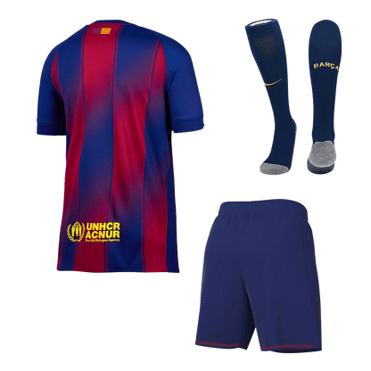 Conjunto Completo Barcelona 2025/26 Primera Equipación