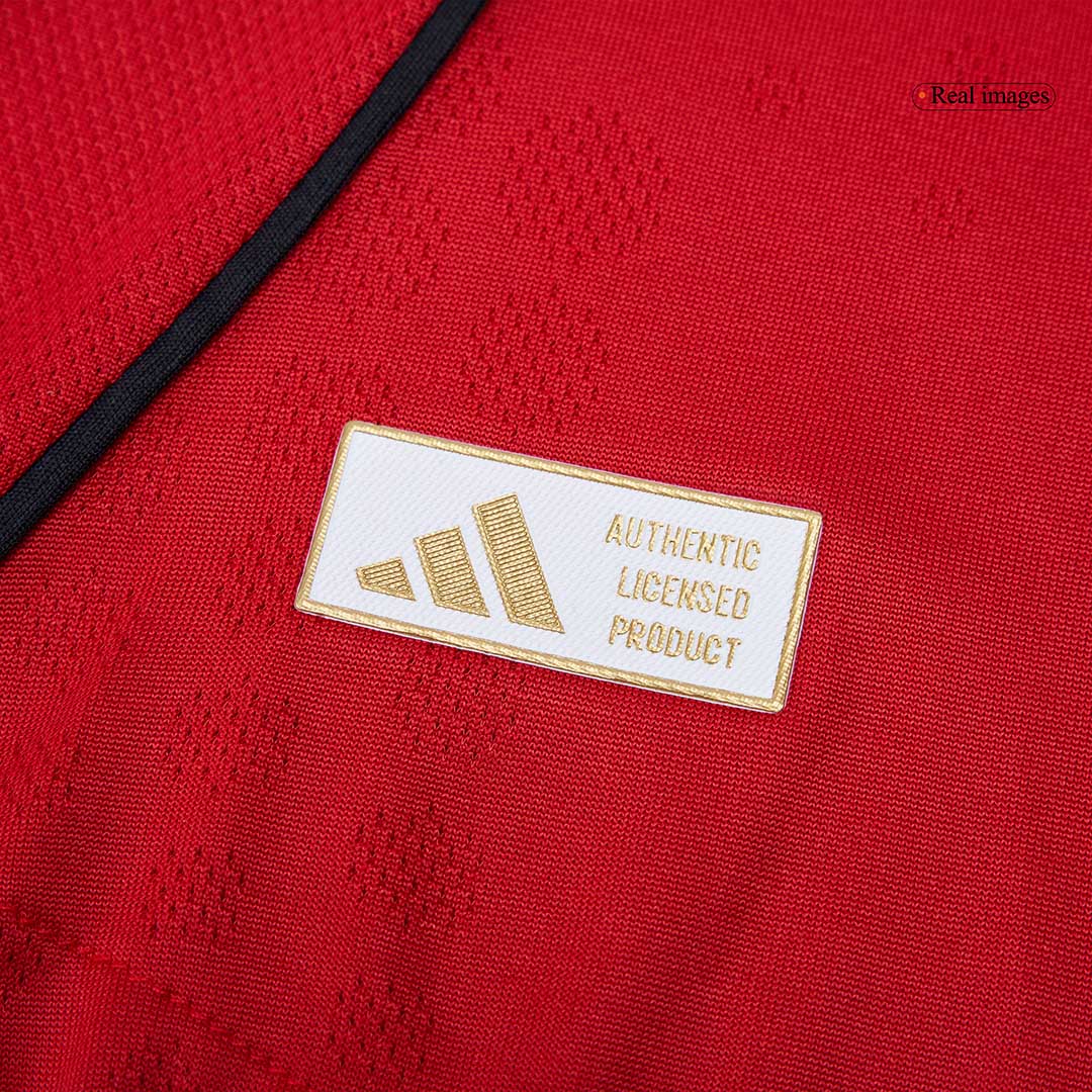 Camiseta Auténtica ŠEŠKO #30 Manchester United 2025/26 Primera Equipación-Versión Jugador-Camisetas Pasion Shop