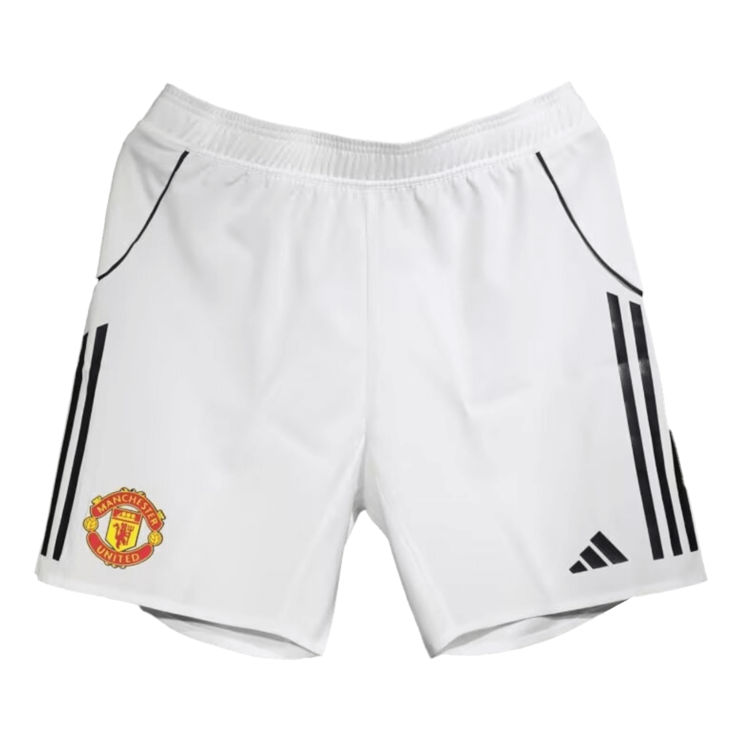 Pantalón Corto Auténtica Manchester United 2025/26 Primera Equipación