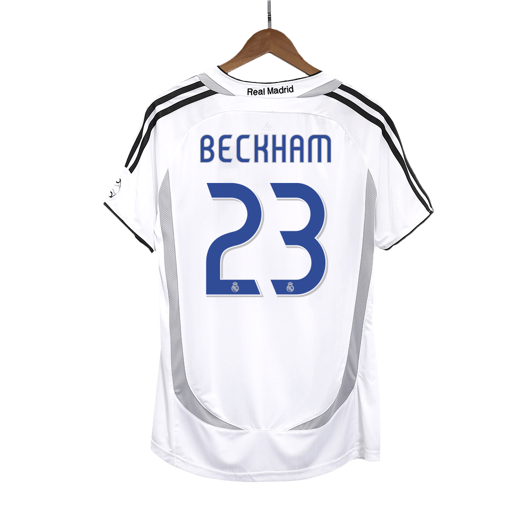 Retro 2006/07 BECKHAM #23 Real Madrid Primera Equipación