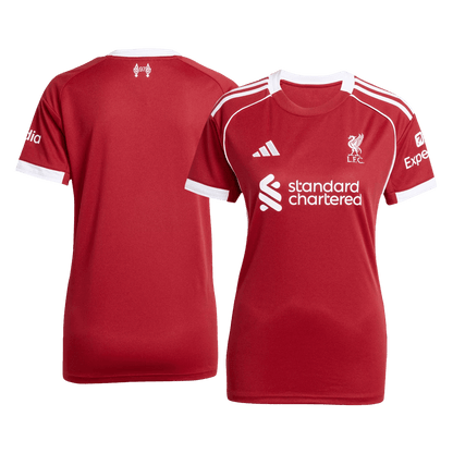 Camiseta Liverpool 2025/26 Primera Equipación Local Mujer - Versión Hincha