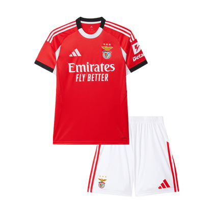 Conjunto Infantil Benfica 2025/26 Primera Equipación-Camisetas Pasion Shop