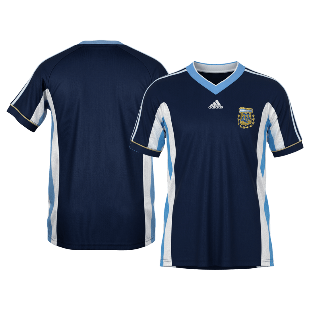 Retro 1998 Argentina Segunda Equipación